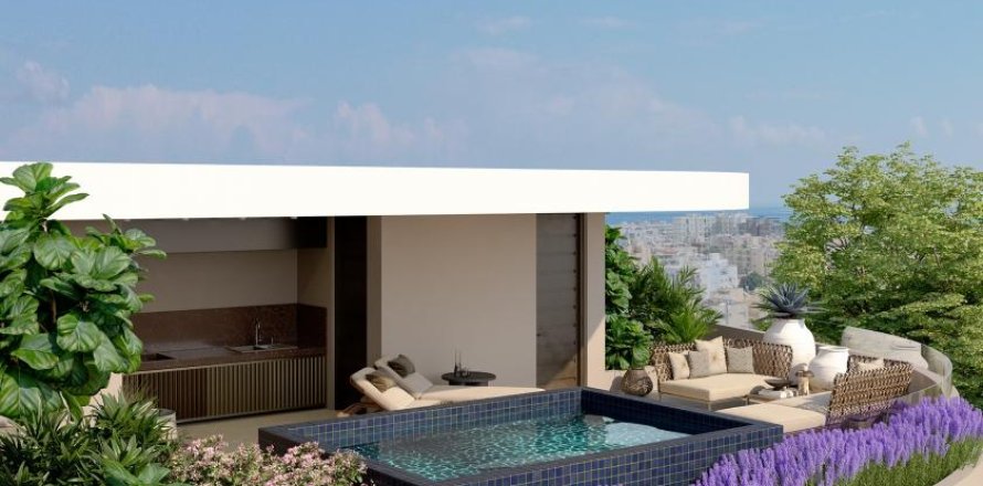 Квартира с 3 спальнями в Лимассол, Кипр №62461