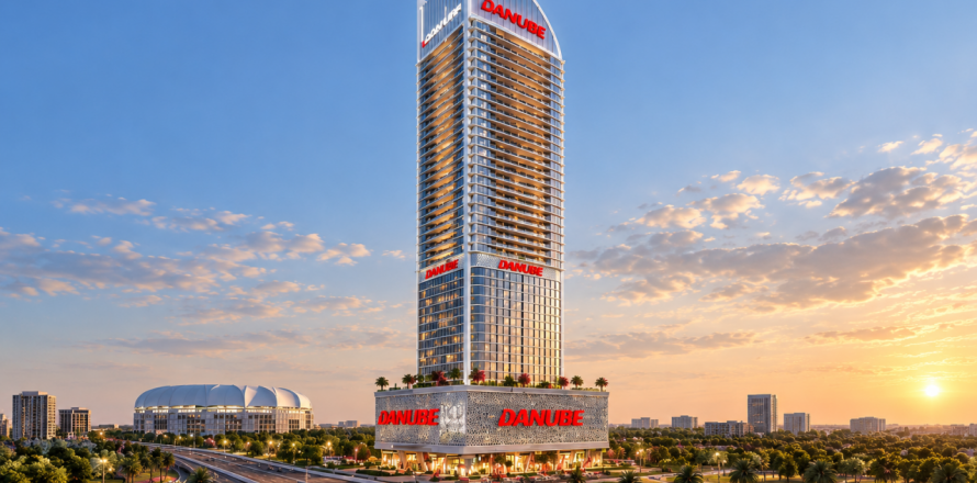 Квартира с 1 спальней в Dubai Sports City, ОАЭ №125041