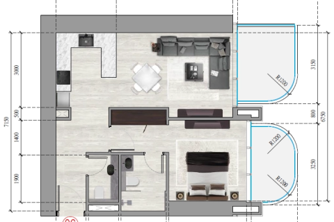 1 bedroom Apartment in Ve An, Vietnam No. 92080 10