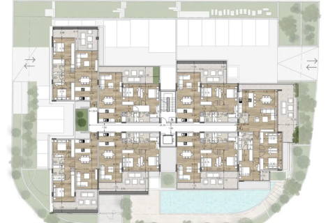 Квартира с 3 спальнями в Меса Гитонья, Кипр №46850 5