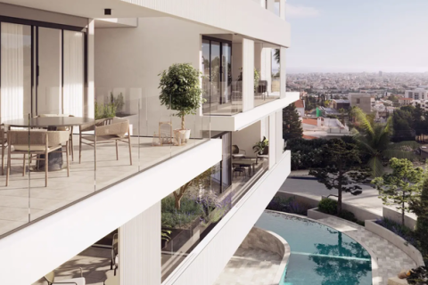 Квартира с 3 спальнями в Меса Гитонья, Кипр №46850 1