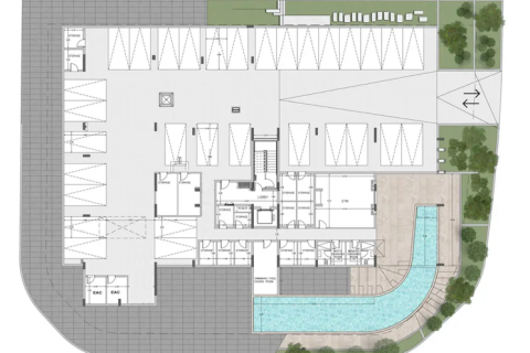 Квартира с 3 спальнями в Меса Гитонья, Кипр №46850 7