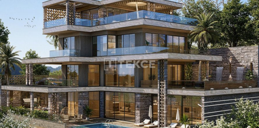 4 chambres Villa à Alanya, Turkey No. 127016