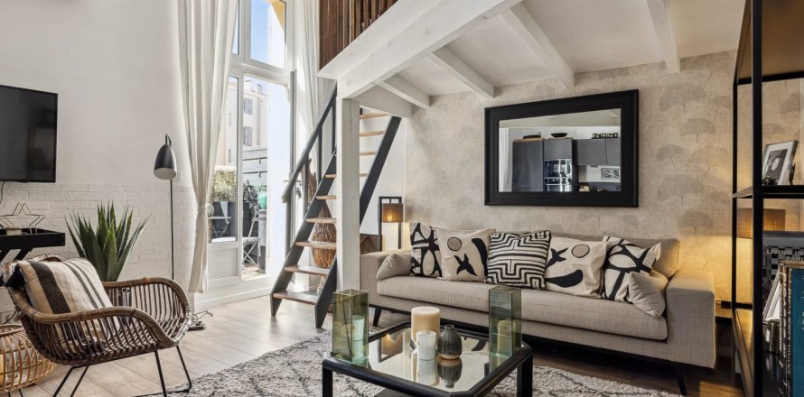 Квартира с 1 спальней в Канны, Франция №100270