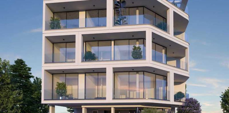 Пентхаус с 3 спальнями в Лимассол, Кипр №34395