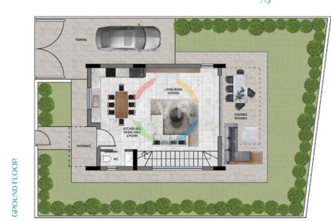 Вилла с 2 спальнями в Агиос Тихонас, Кипр №82089 2