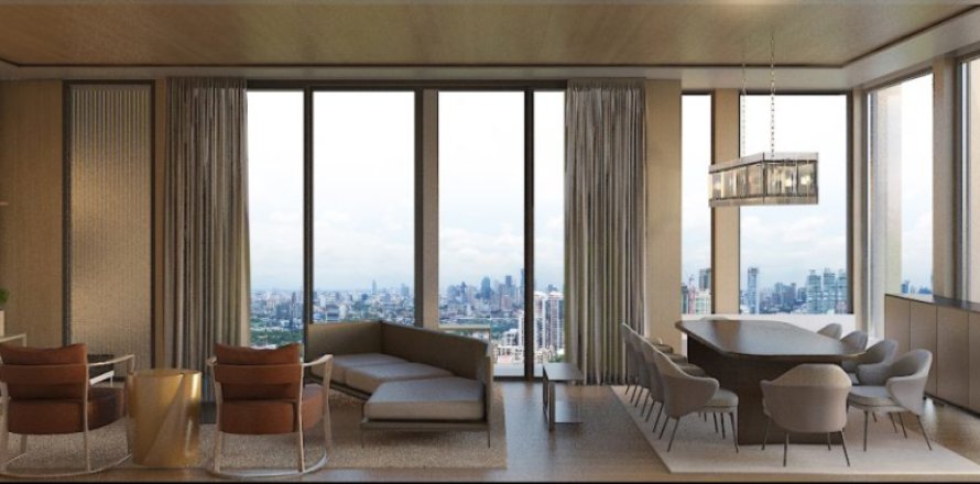 Дом с 3 спальнями в Бангкок, Таиланд №2142