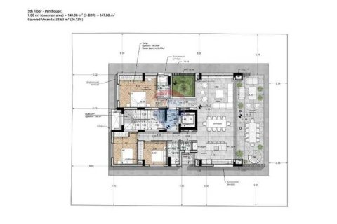 3 bedrooms Penthouse in Limassol, Cyprus No. 34317 6