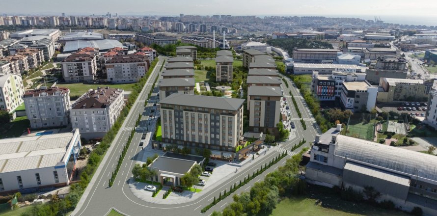 Квартира с 4 комнатами в Стамбул, Турция №128934
