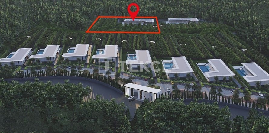 Вилла с 5 спальнями в Урла, Турция №110532