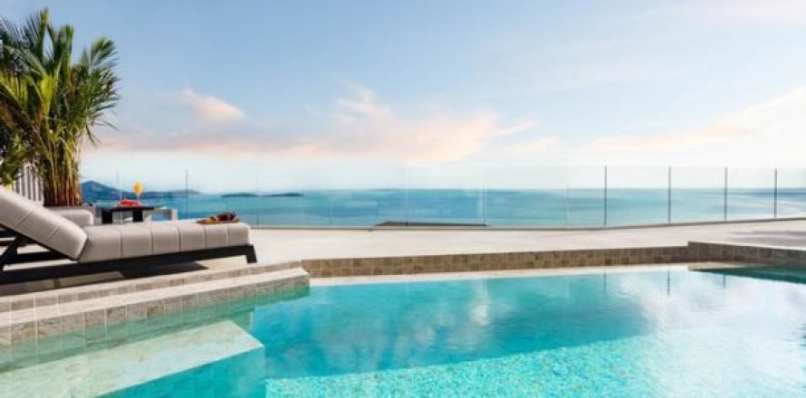 Вилла с 4 спальнями на Пляж Чавенг, Таиланд №96092