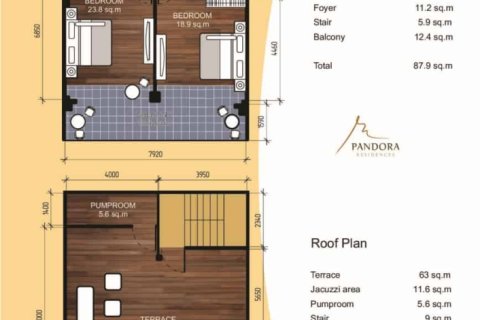 3 bedrooms Condo in Yanui Beach, Thailand No. 2012 18