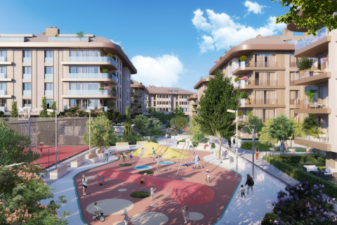 Квартира с 5 спальнями в Стамбул, Турция №115009