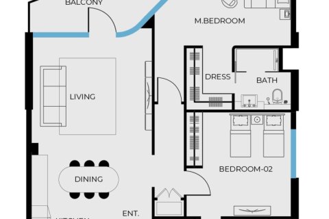 2 bedrooms Apartment in Can Tho, Vietnam No. 91336 18