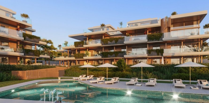 Квартира с 3 спальнями в Бенахавис, Испания №111928