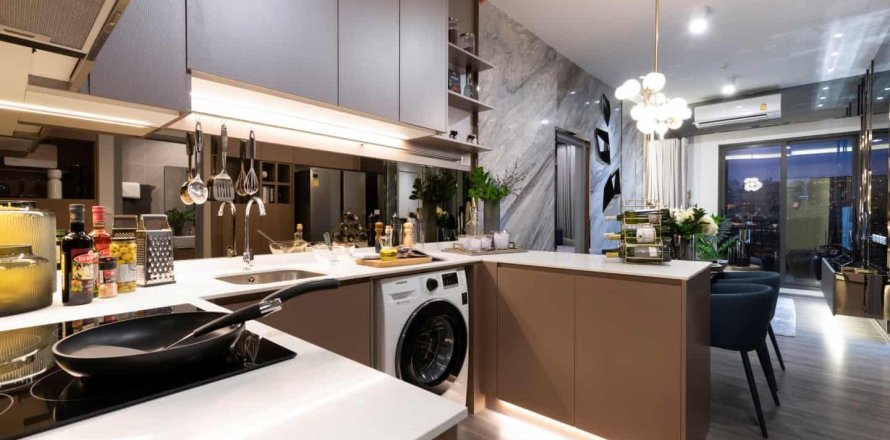 Кондоминиум  с 2 спальнями в Бангкок, Таиланд №98345