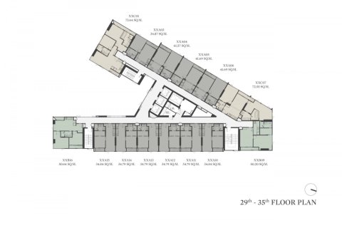 2 bedrooms Condo  in Bangkok, Thailand No. 2135 15