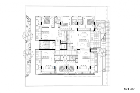 Пентхаус с 4 спальнями в Энгоми, Кипр №76318 12