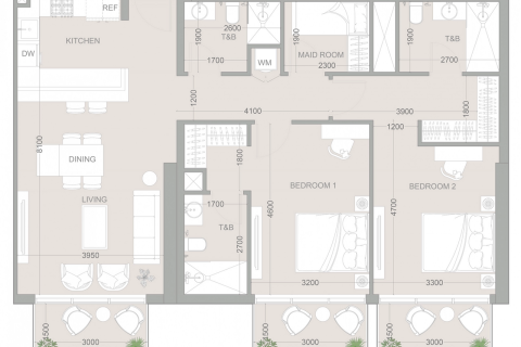 2 bedrooms Apartment in Can Tho, Vietnam No. 88642 2