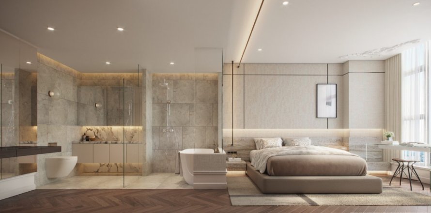 Кондоминиум с 2 спальнями в Бангкок, Таиланд №1796