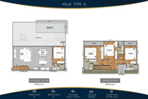 Вилла с 4 спальнями в Вичит, Таиланд №1767 9