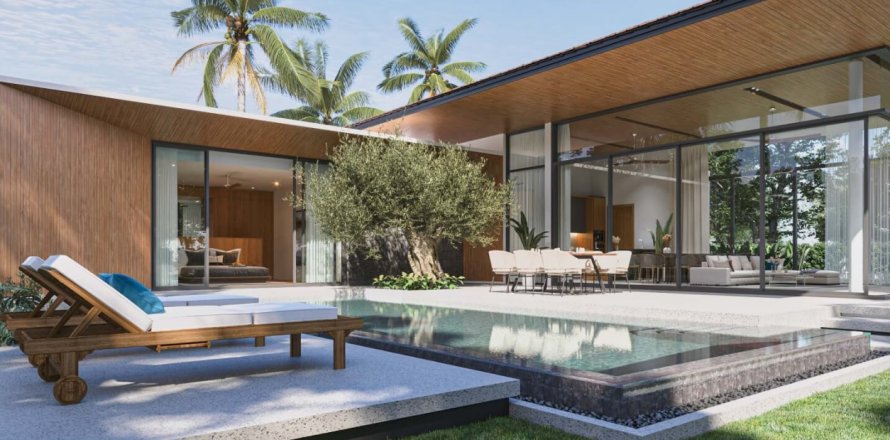 Вилла с 3 спальнями в Пляж Най Янг, Таиланд №988