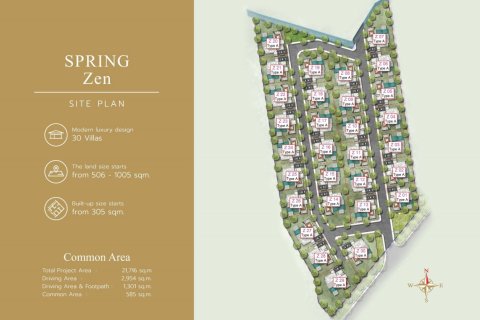 Вилла с 3 спальнями в Пляж Най Янг, Таиланд №988 7