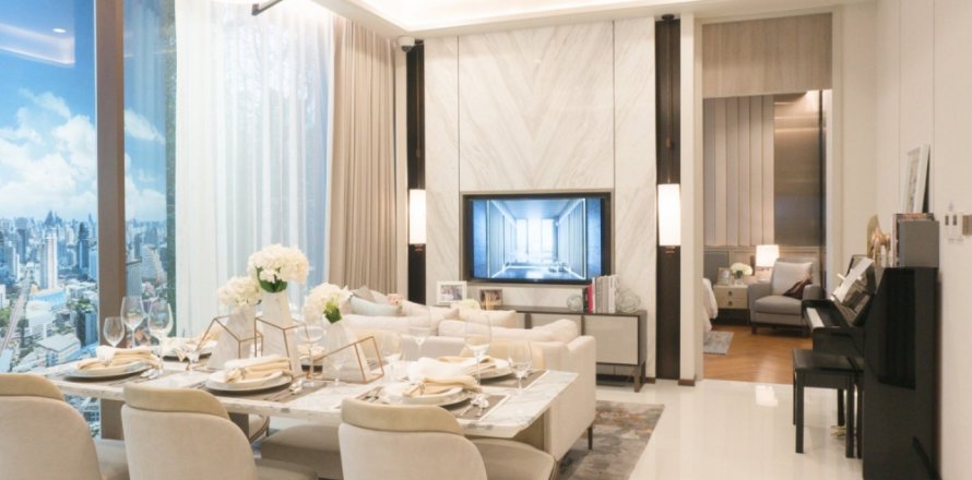 Кондоминиум  с 2 спальнями в Бангкок, Таиланд №292