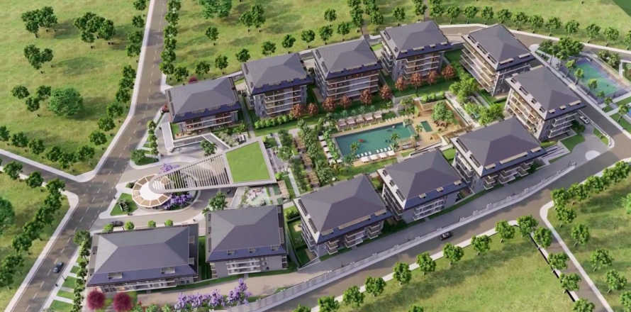 2 bedrooms Apartment in Alanya, Turkey No. 114917