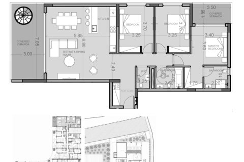 3 bedrooms Apartment in Paphos, Cyprus No. 37807 14