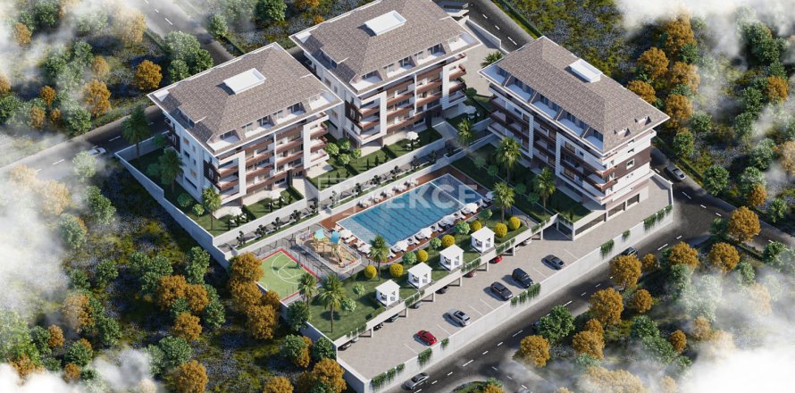 2 bedrooms Apartment in Alanya, Turkey No. 88756