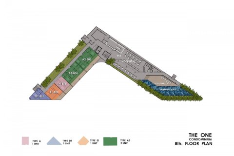 Дом с 3 спальнями в Пляж Януи, Таиланд №202 27