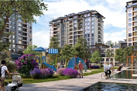 Квартира с 2 спальнями в Бейликдюзю, Турция №12044