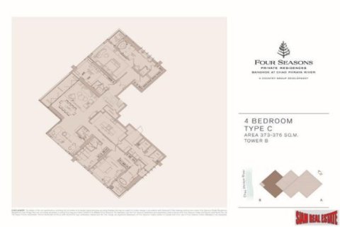 4 bedrooms Apartment in Bangkok, Thailand No. 98094 16