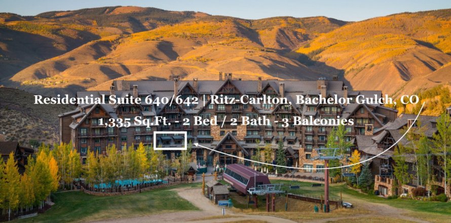 Кондоминиум с 2 спальнями в Эйвон, США №81935