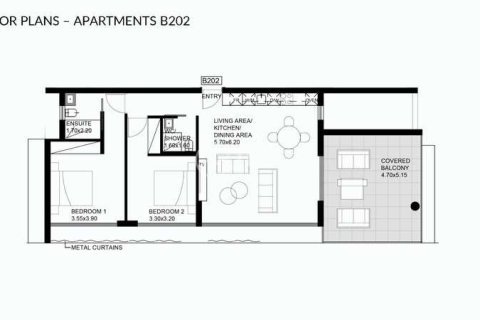2 bedrooms Apartment in Germasogeia, Cyprus No. 70123 3