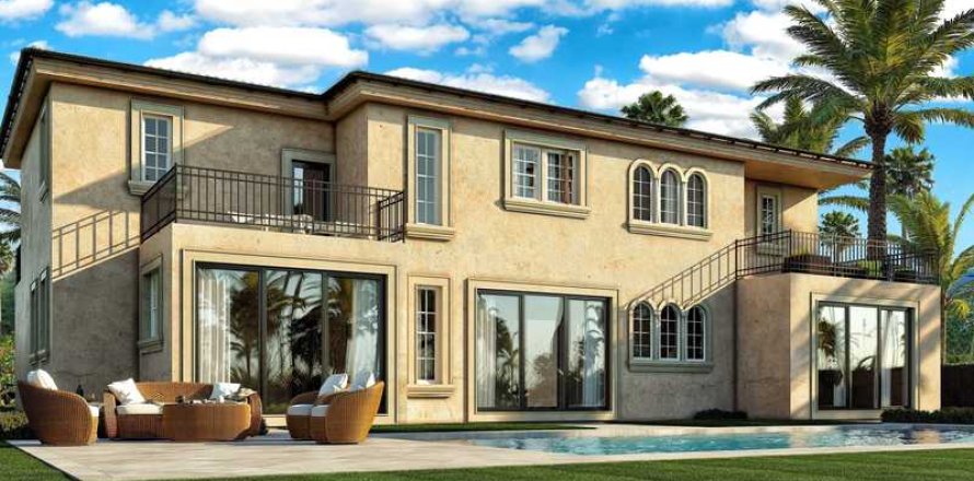 Вилла с 4 спальнями в Пафос, Кипр №30391