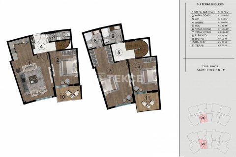 4 chambres Appartement à An Phu Trung, Vietnam No. 11285 22