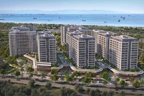 Квартира с 4 комнатами в Стамбул, Турция №121166