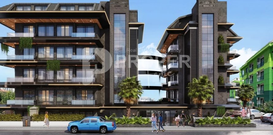 Квартира с 3 комнатами в Аланья, Турция №11501