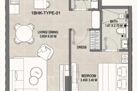 1 chambre Appartement à Can Tho, Vietnam No. 89086 6