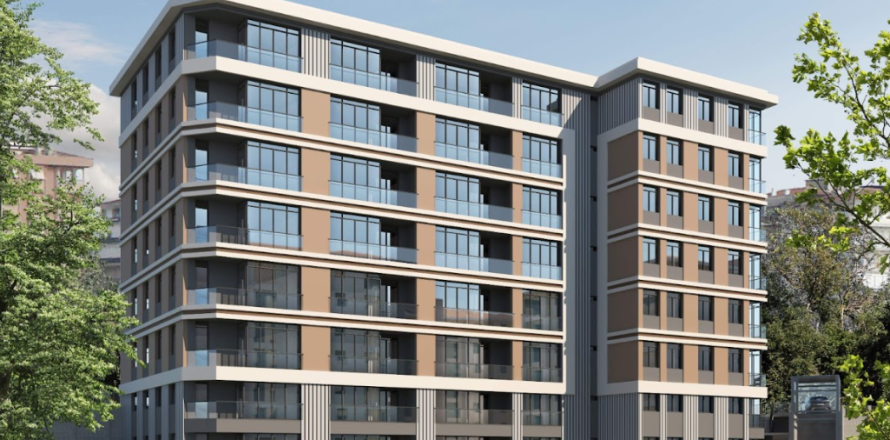 Квартира с 2 спальнями в Стамбул, Турция №15969