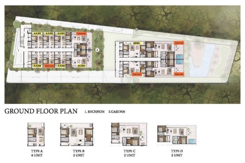 Кондоминиум  с 2 спальнями в Раваи, Таиланд №1791 16