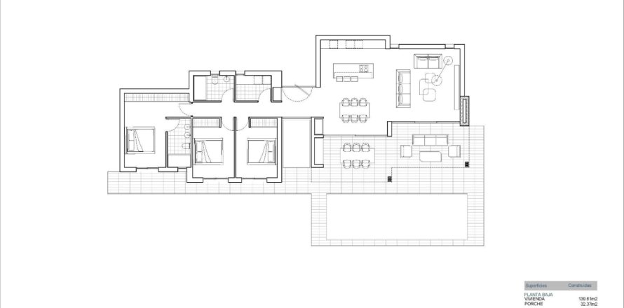 3 dormitorios Villa en Calpe, Spain No. 111485