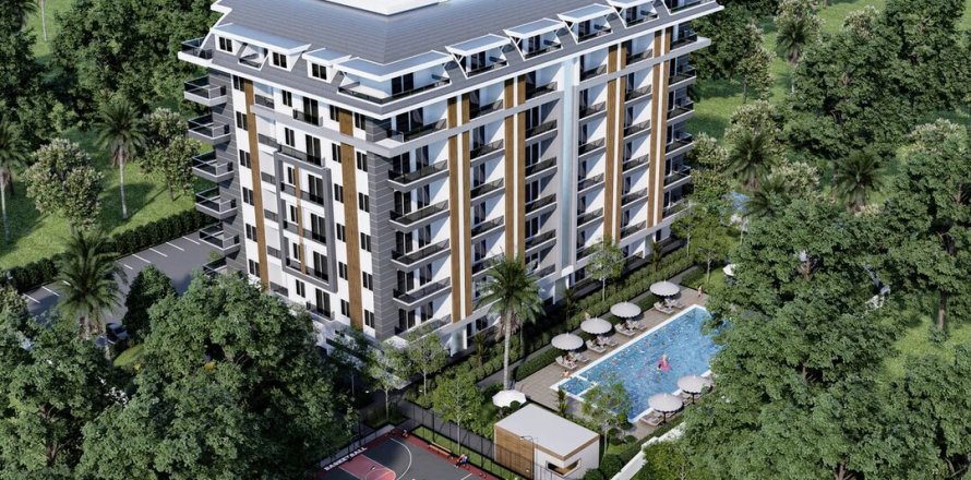 Квартира с 2 спальнями в Аланья, Турция №20298