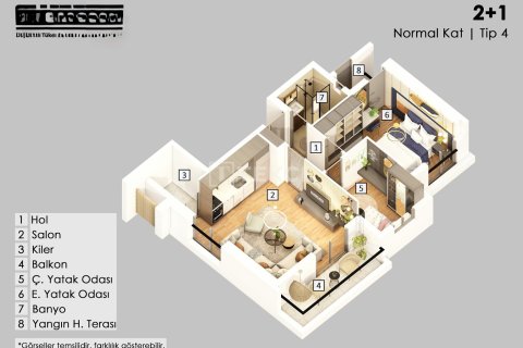 3 bedrooms Apartment in Phu Tan, Vietnam No. 22163 9