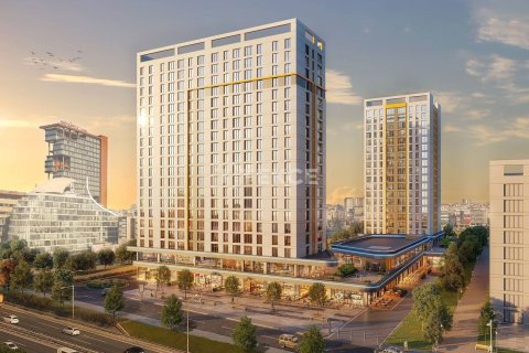 Квартира с 1 спальней в Стамбул, Турция №11392