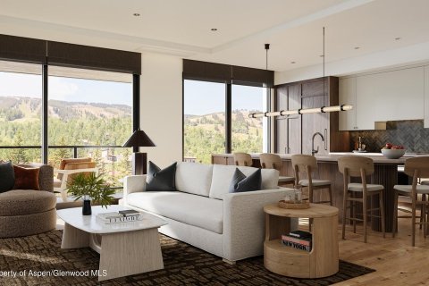 Кондоминиум  с 4 спальнями в Сноумасс Виллидж, США №74721 1