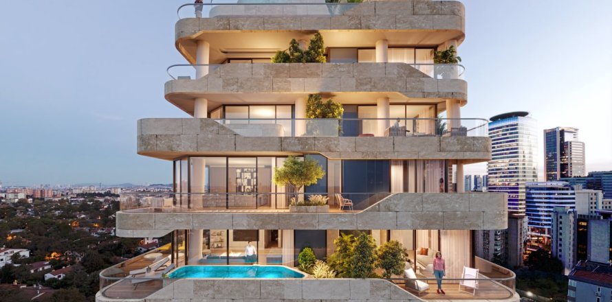 3 dormitorios Apartment en Besiktas, Turkey No. 121369