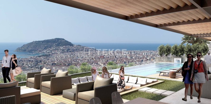 3 dormitorios Penthouse en Alanya, Turkey No. 10953